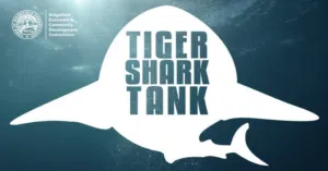 Ridgefield CT Shark Tank Logo