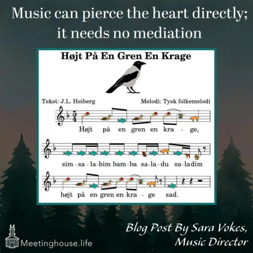 Link to Music can pierce the heart directly; it needs no mediation.