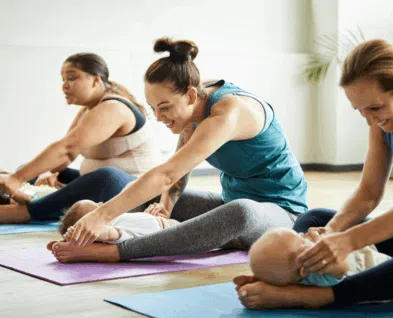 Link to Baby + Me: 6-Week Postnatal Yoga