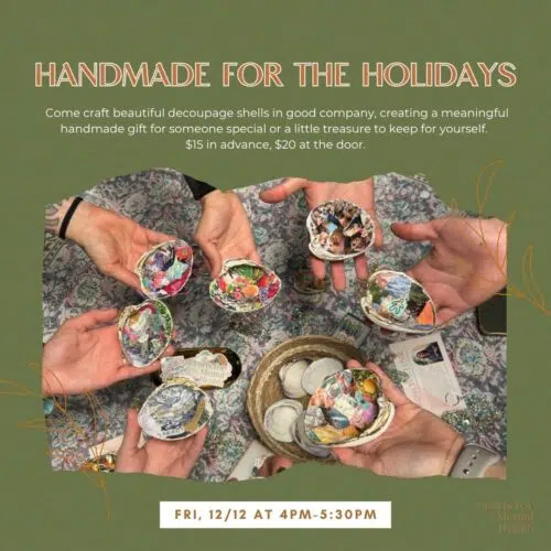 Link to Handmade for the Holidays: Decoupage Shells
