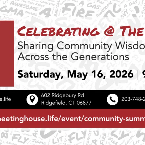Link to Community Summit: Celebrating @ The ‘House: Sharing Community Wisdom Across the Generations