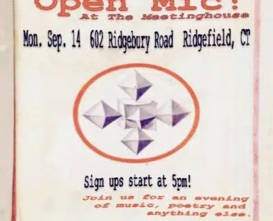Link to Open Mic in Shield’s Hall!